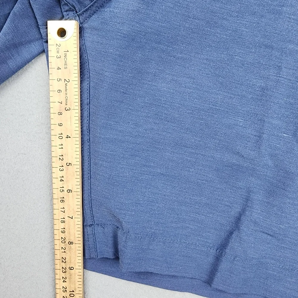 Faherty All Day Shorts Mens 38 Blue Chino Performance Stretch Golf 8.5 Inseam